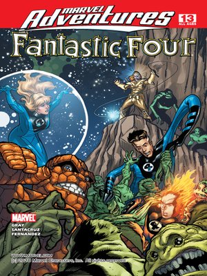 cover image of Marvel Adventures Fantastic Four, Issue 13